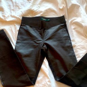 Faux Leather Pants
